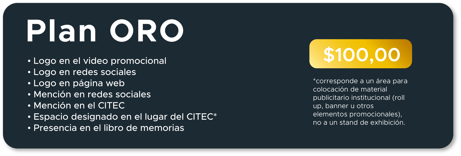 Plan Oro